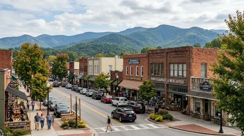 #17 - Weaverville: Nine Miles North and a World Away from Asheville (Image Credits: Gemini)