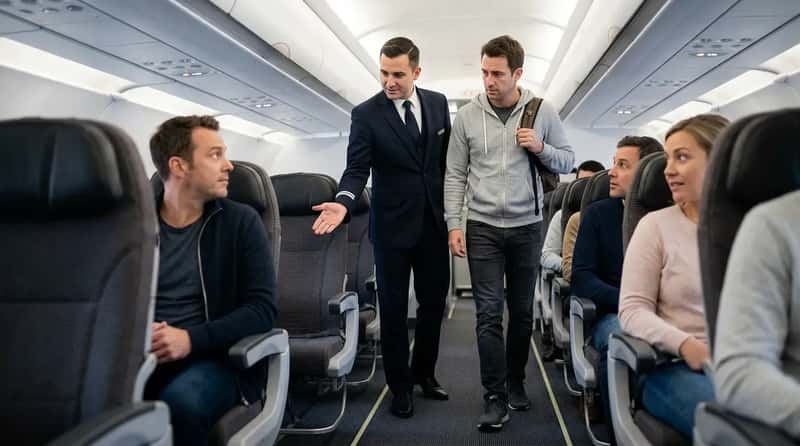 #15 - The Silent Reseat That Follows Every Onboard Argument (Image Credits: Gemini)