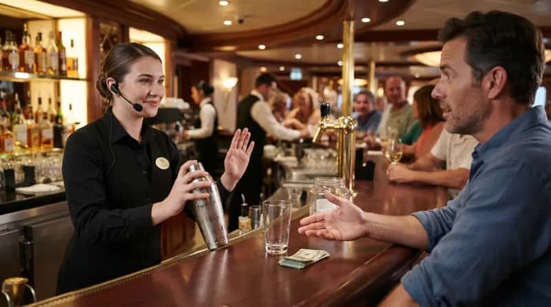 #5 - Offering to Buy a Drink for Someone Who's on Shift (Image Credits: Gemini)