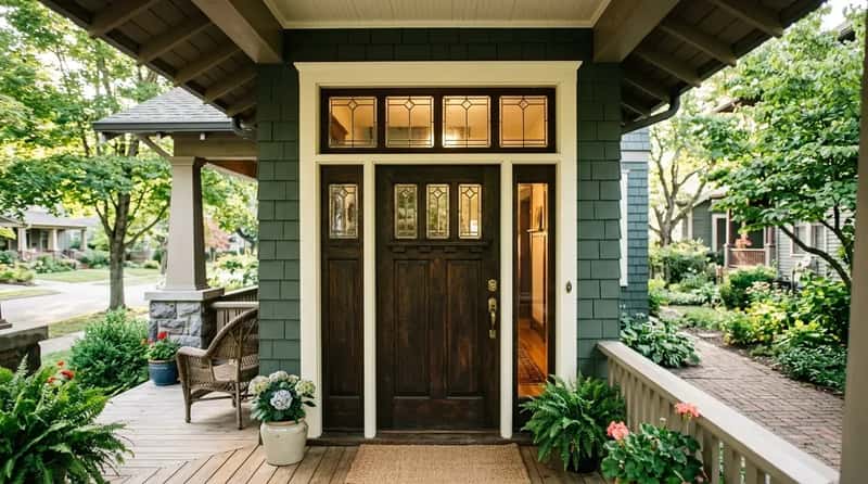 #23 - The Transom Window Above the Front Door (Image Credits: Gemini)