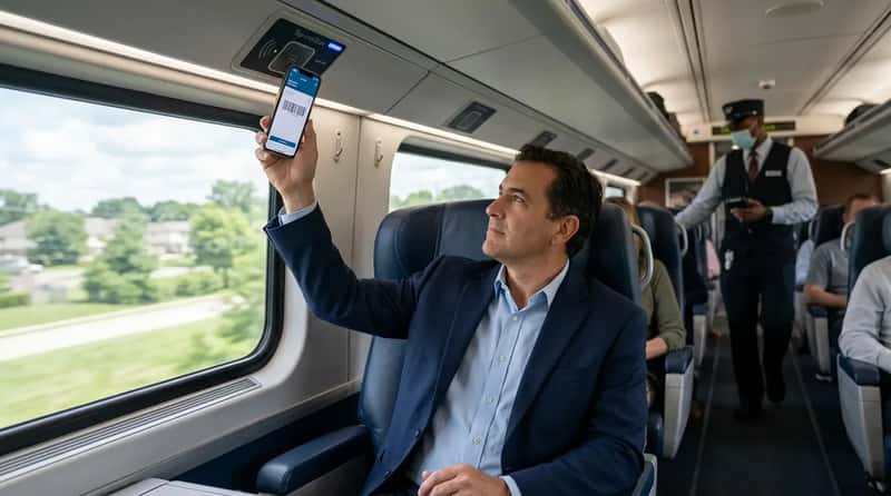 #10 - The Tap-and-Scan Rider in First Class (Image Credits: Gemini)