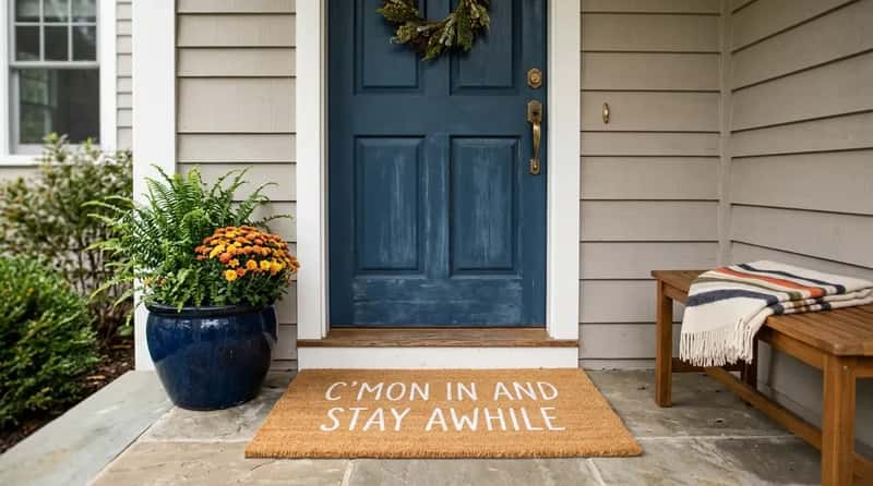 #27 - A Doormat That Actually Means It (Image Credits: Gemini)