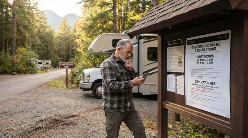 #2 - Never Skip the Official Campground Page Before You Arrive (Image Credits: Gemini)