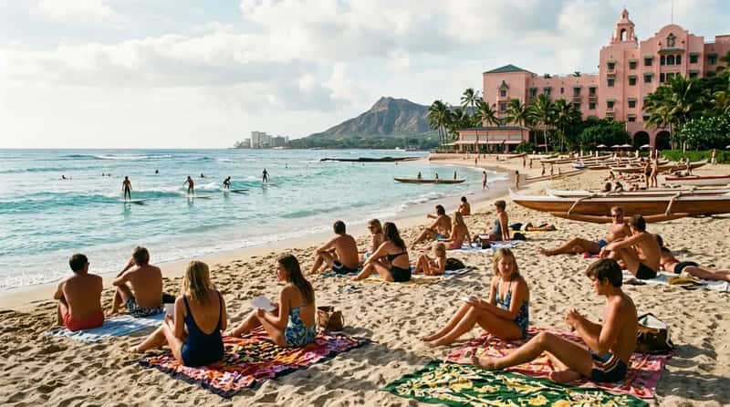 #12 - Waikiki Was Actually Exotic Back Then (Image Credits: Gemini)