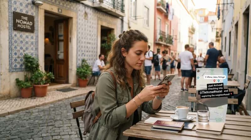 #25 - Live-Posting Your Exact Location Before You've Even Checked In (Image Credits: Gemini)