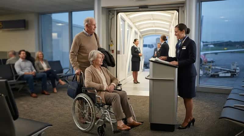 #9 - Some Airlines Board Wheelchair Passengers First, Full Stop (Image Credits: Gemini)