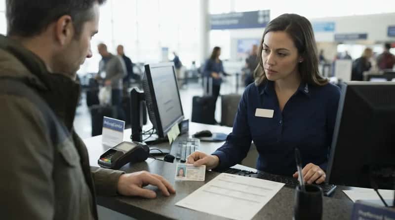 Local ID at an Airport Counter Sets Off a Quiet Alarm (Image Credits: Gemini)