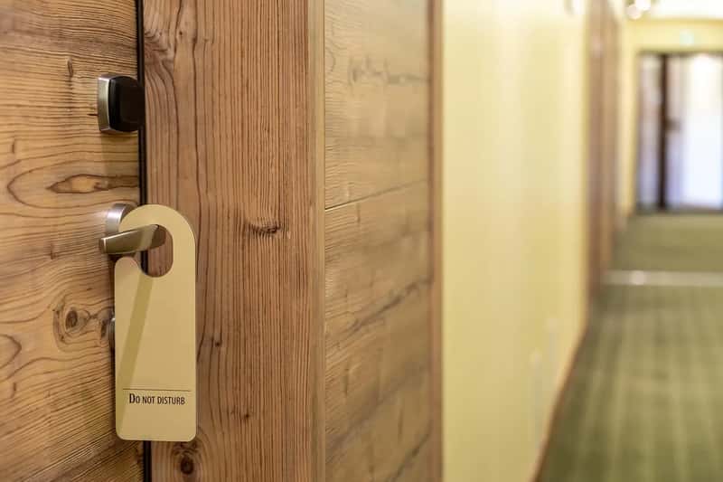 2. How the Do Not Disturb Sign Gets Used (Image Credits: Pixabay)