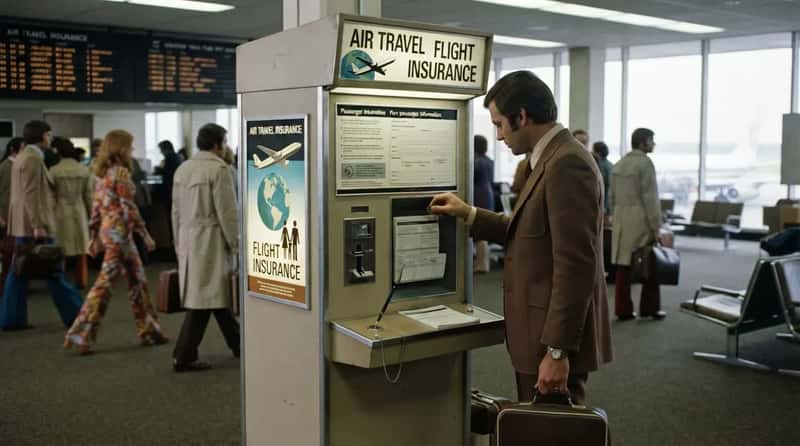 #17 - The Vending Machines That Sold Flight Insurance (Image Credits: Gemini)