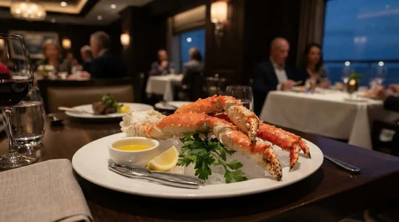 #8 - The Crab Legs That Quietly Left a Steakhouse Menu (Image Credits: Gemini)
