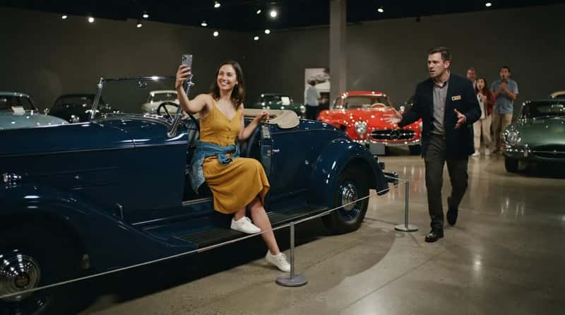 #17 - Sitting on Museum Exhibits Like It's a Photo Booth (Image Credits: Gemini)