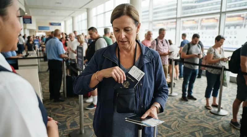 #6 - They Keep Passports Within Reach, Never in Checked Bags (Image Credits: Gemini)