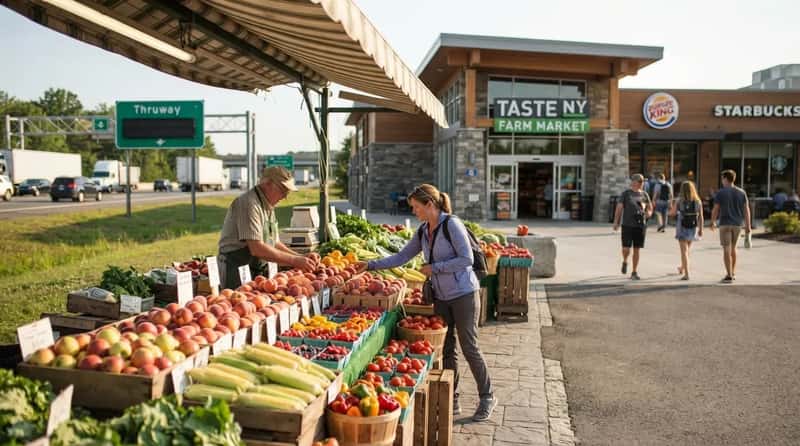 10. Buy Actual Farm Produce Instead of Gas Station Snacks (Image Credits: Gemini)