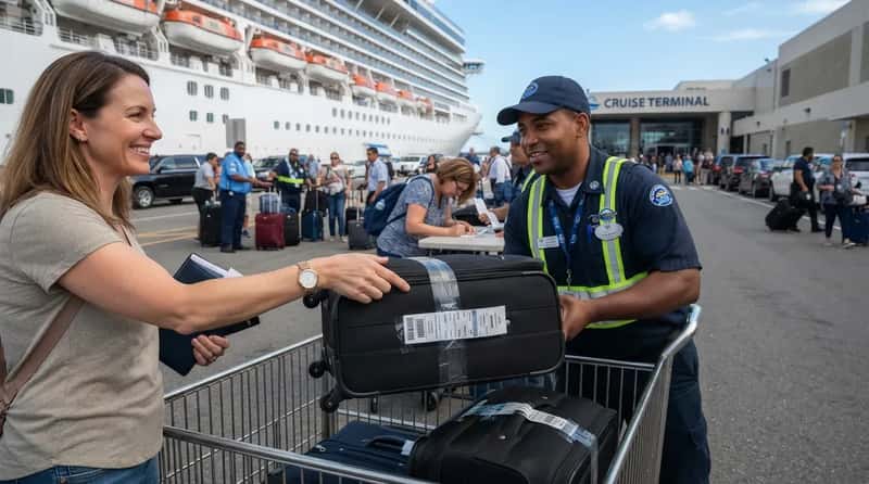 #17 - Printing Luggage Tags at Home Instead of Fighting for Them Curbside (Image Credits: Gemini)