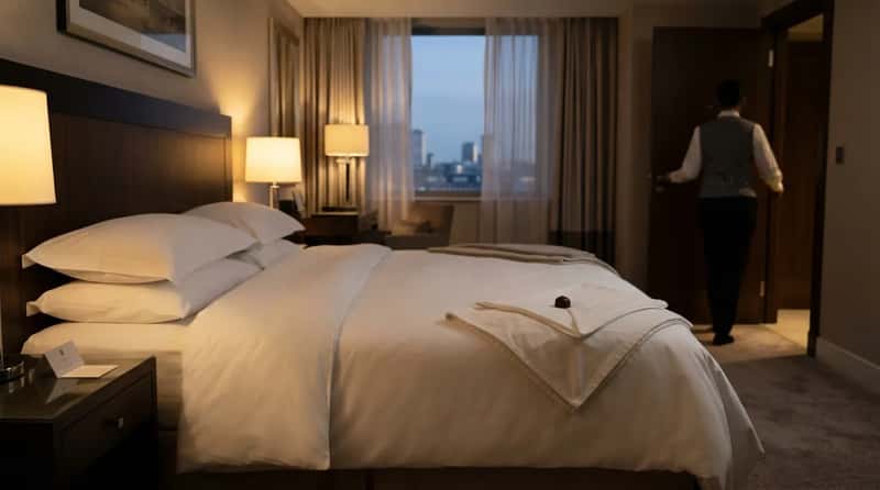 #1 - The last hands to touch your room each night are the ones guests forget the most (Image Credits: Gemini)