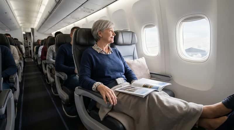 #9 - The Aisle, Bulkhead, and "Extra Room" Seat Fee (Image Credits: Gemini)