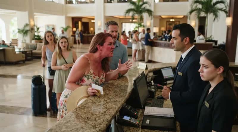 #1 - The Lobby Meltdown Over a Free Upgrade (Image Credits: Gemini)