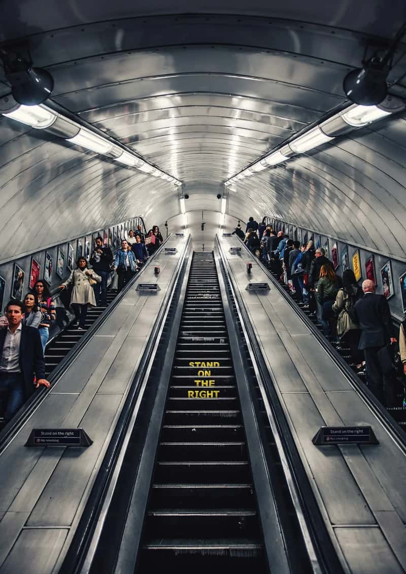 Don't Stand on the Left of the Escalator (Image Credits: Unsplash)
