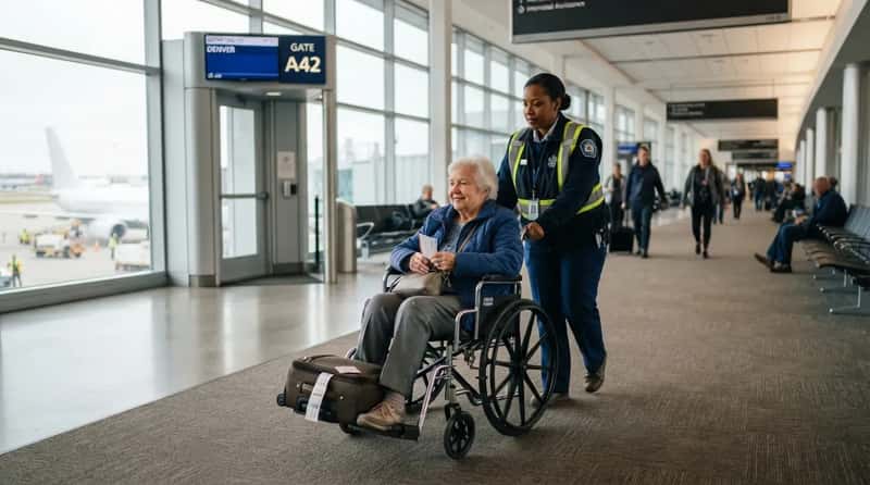 #10 - Curb-to-Gate Wheelchair Help Costs You Nothing (Image Credits: Gemini)