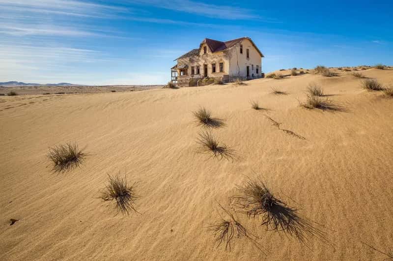 2. Kolmanskop, Namibia – Where Diamonds Met Desert Sand (Image Credits: Pixabay)