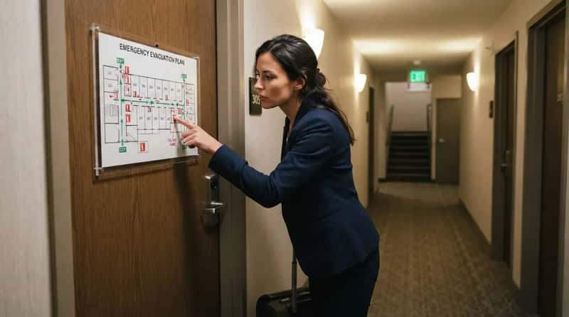 #16 - They Actually Read the Evacuation Map on the Door (Image Credits: Gemini)