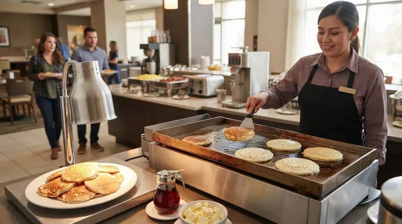 #9 - Real Griddle Pancakes Instead of the One-Touch Machine (Image Credits: Gemini)