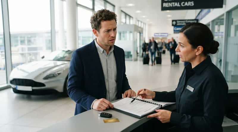 #7 - An Exotic or Oversized Rental Car Can Void Your Credit Card's Coverage (Image Credits: Gemini)