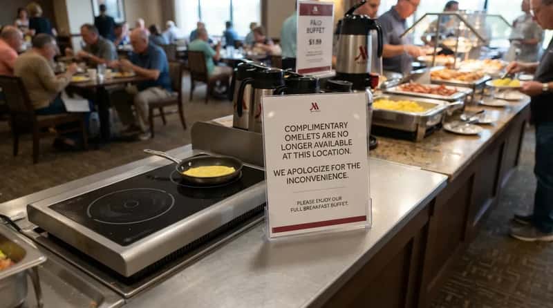 #6 - Marriott's Free Cooked-to-Order Omelet (Image Credits: Gemini)
