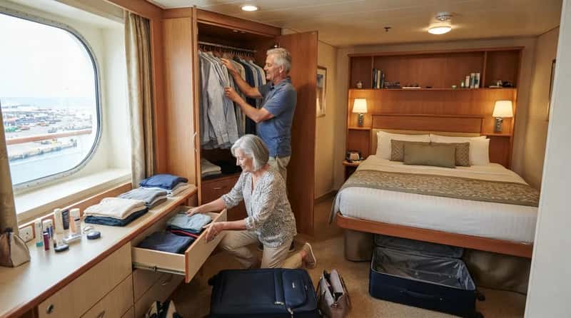 11. Unpacking Every Bag Within the First Hour Onboard (Image Credits: Gemini)