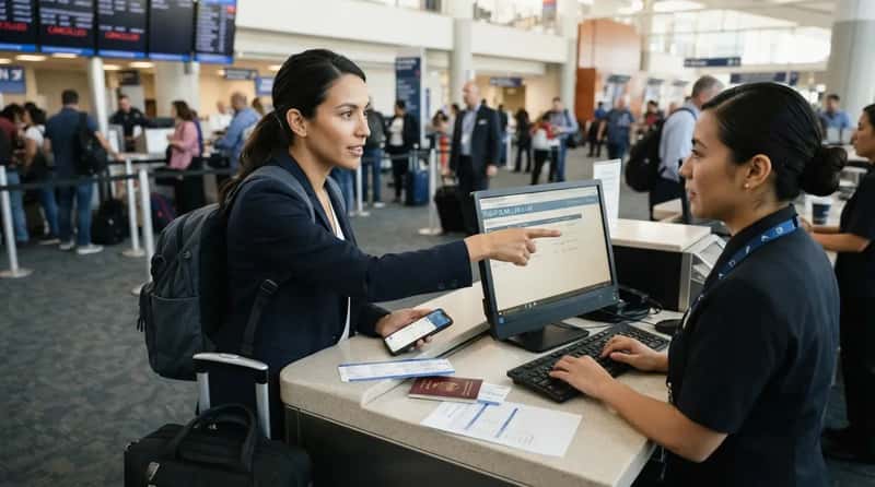 #7 - The Rebooking Ask That Works Better With a Specific Flight (Image Credits: Gemini)