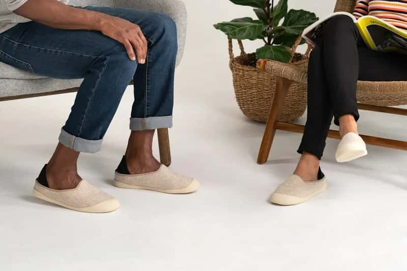 #7 - Wearing Socks or Loose Slippers on Smooth Floors (Image Credits: Unsplash)
