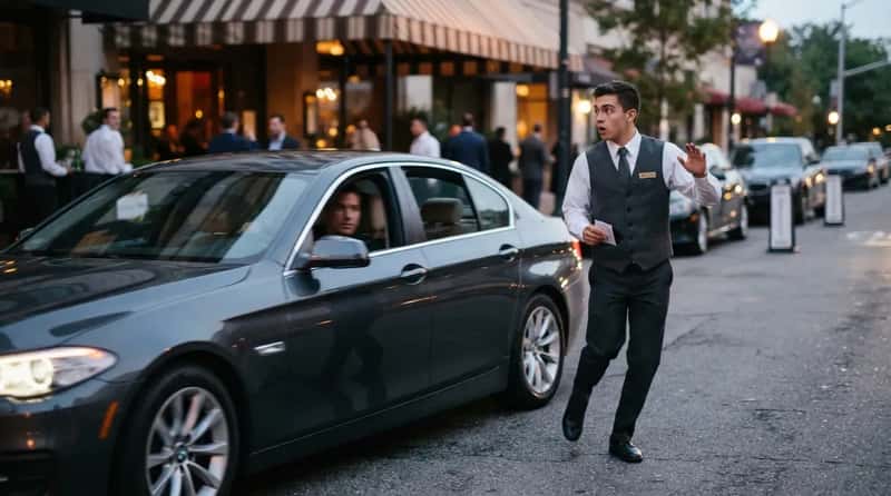 #2 - They Take Off Before the Valet Even Finishes Closing the Door (Image Credits: Gemini)