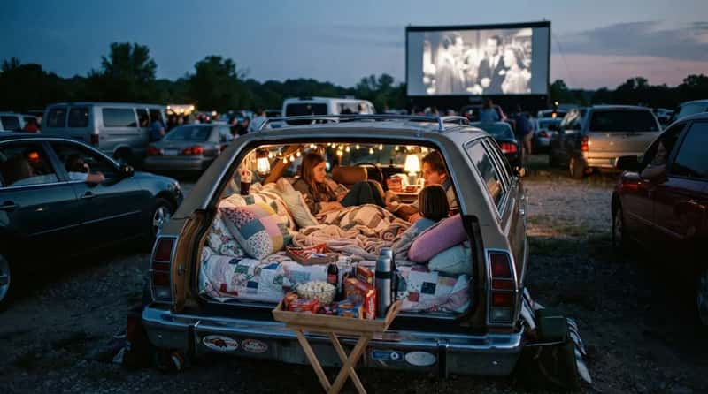 #5 - Building an Entire Living Room Inside the Car (Image Credits: Gemini)