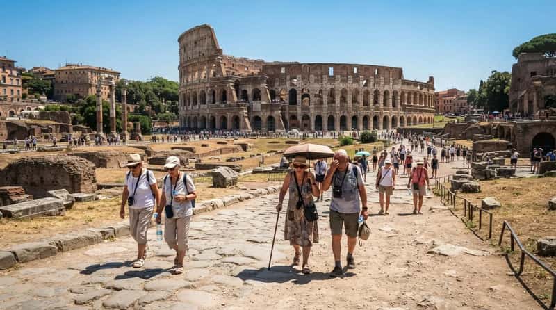 #6 - The July Heat Wave Trip to Rome, Athens, or Seville (Image Credits: Gemini)