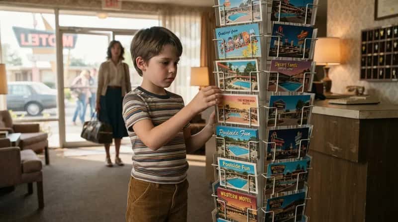 #7 - Grabbing a Postcard from Every Motel Lobby (Image Credits: Gemini)