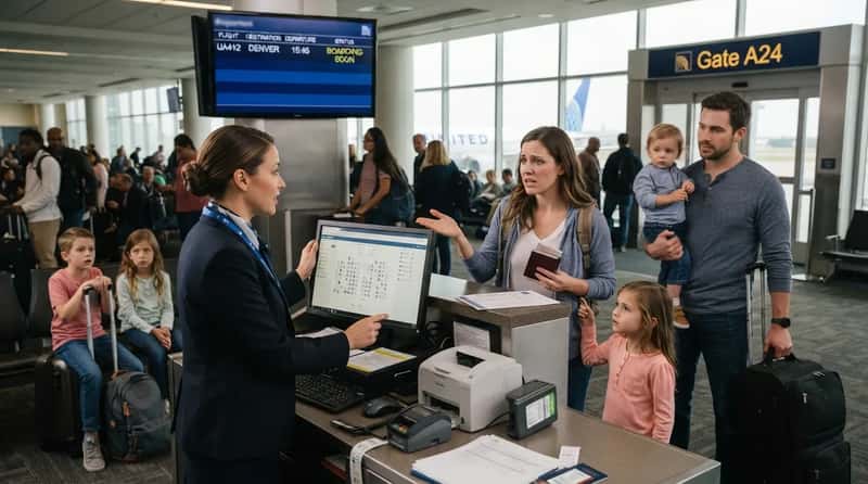 #15 - The Family Seated Apart by a Booking Glitch (Image Credits: Gemini)