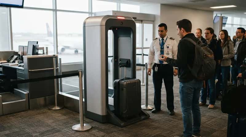 #5 - Robot Bag Scanners Could End the Friendly Gate Agent (Image Credits: Gemini)