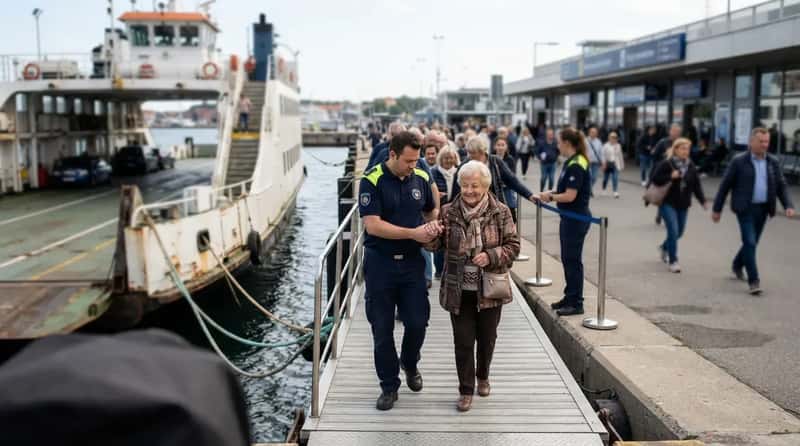 2. They Escort You Off First When the Boat Docks - Not Just On (Image Credits: Gemini)