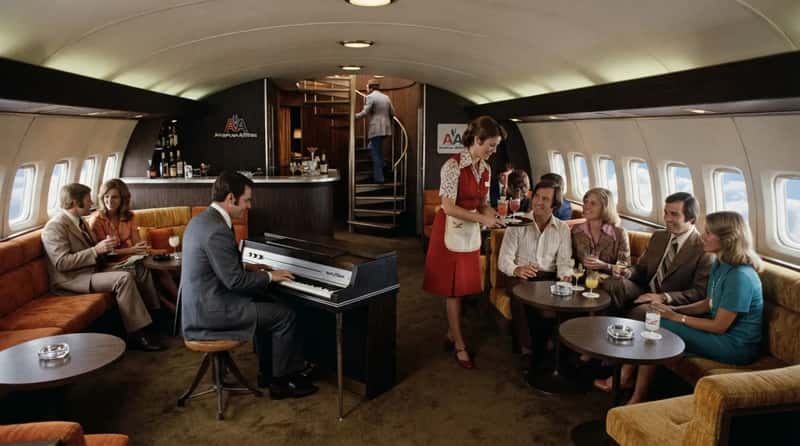 #1 - A Piano Bar and Lounge Floated Above the Clouds (Image Credits: Gemini)