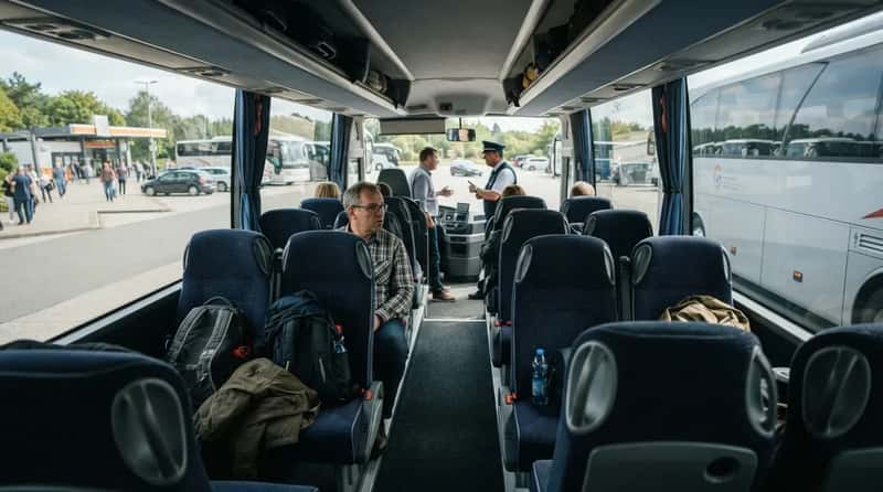 #16 - Climbing Aboard the Wrong Coach and Settling In (Image Credits: Gemini)