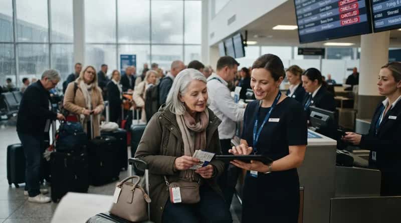 #9 - Rebooking You Quietly When Flights Get Disrupted (Image Credits: Gemini)