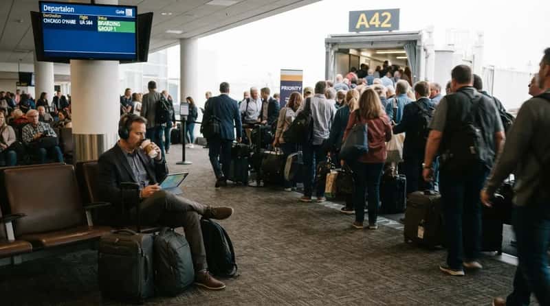 #5 - They Skip the Priority Boarding Rush On Purpose (Image Credits: Gemini)
