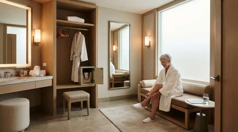 #14 - A Private Changing Suite Instead of the Shared Room (Image Credits: Gemini)
