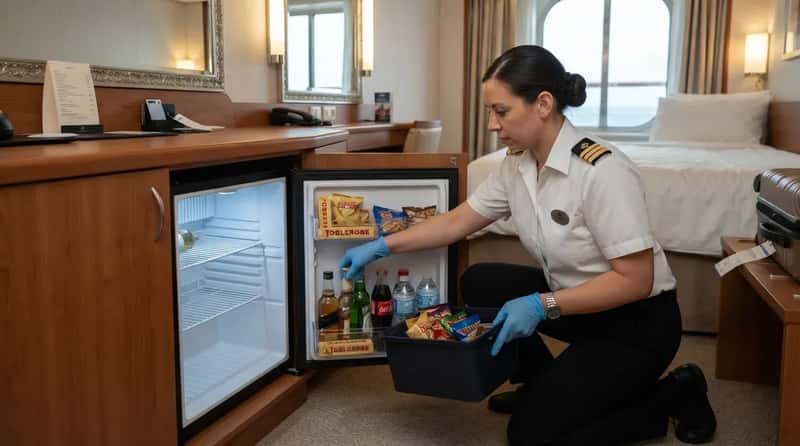 #15 - They Have the Steward Clear the Minibar Immediately (Image Credits: Gemini)