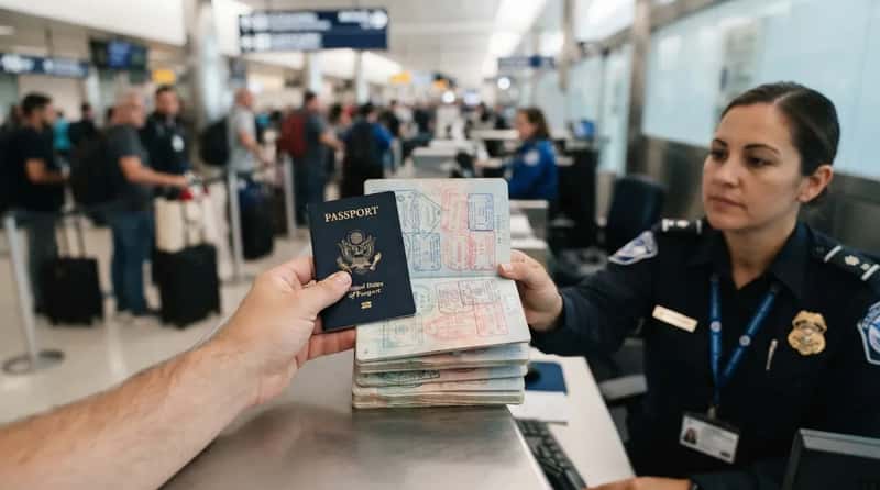 #10 - A Passport That's Almost Full or Freshly Renewed (Image Credits: Gemini)