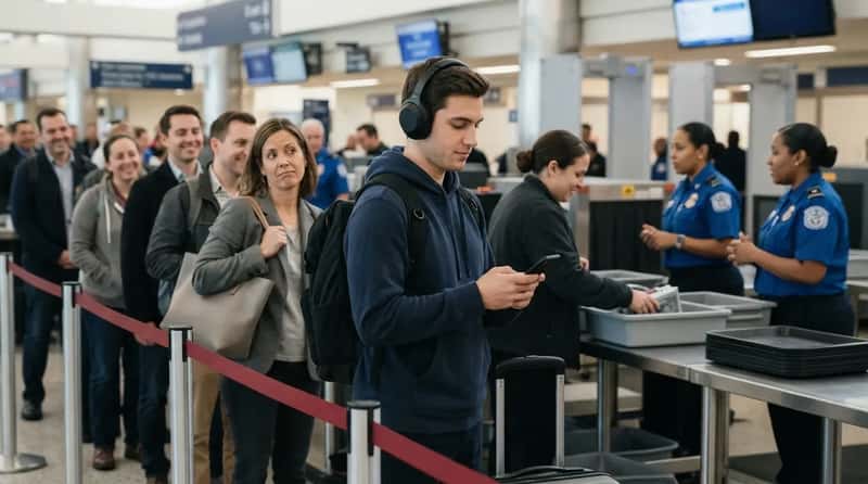 #10 - Wearing Noise-Cancelling Headphones and Missing Every Announcement (Image Credits: Gemini)