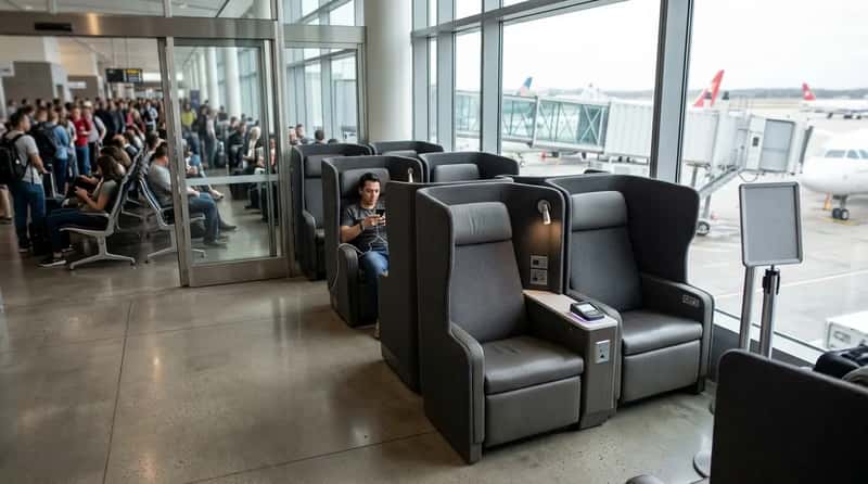 12. A Comfortable Chair That Isn't Bolted to the Floor (Image Credits: Gemini)
