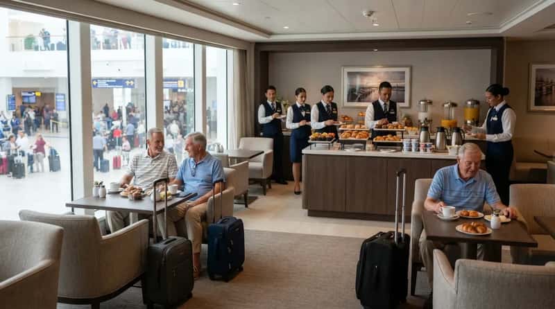 #17 - The Private Departure Lounge With a Free Breakfast (Image Credits: Gemini)