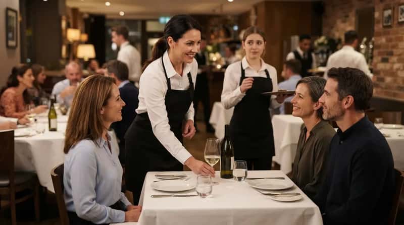 #4 - The Junior Server Gets Quietly Reassigned Away From Your Table (Image Credits: Gemini)