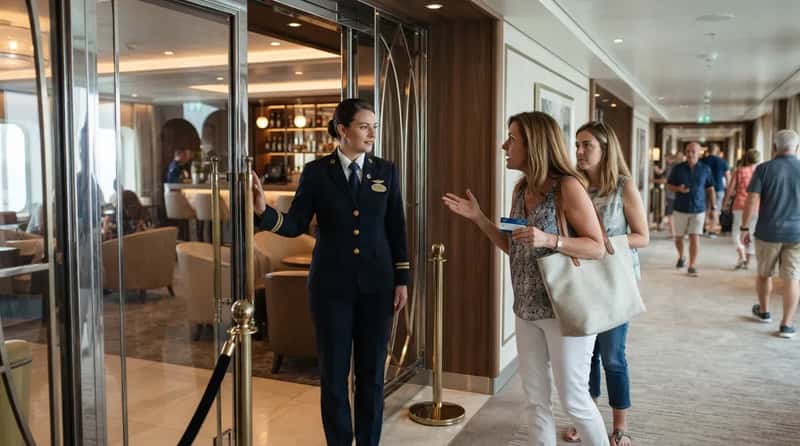 #15 - Trying to Talk Your Way Into the Suite Lounge (Image Credits: Gemini)